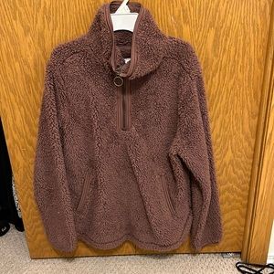 Sherpa sweatshirt